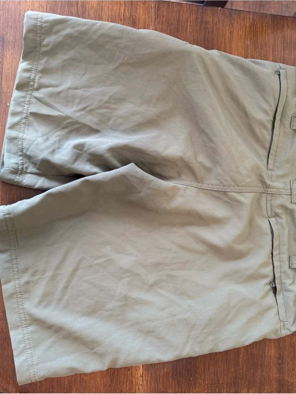 Wrangler Authentics Performance Comfort Flex Waist Cargo Shorts size 32 Hiking